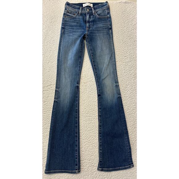 Aritzia Denim Forum Womens The Jane Mid Rise Boot Jeans Size 23 - Picture 1 of 11